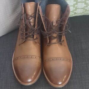 Mens Warfield And Grand Cap Toe Boots